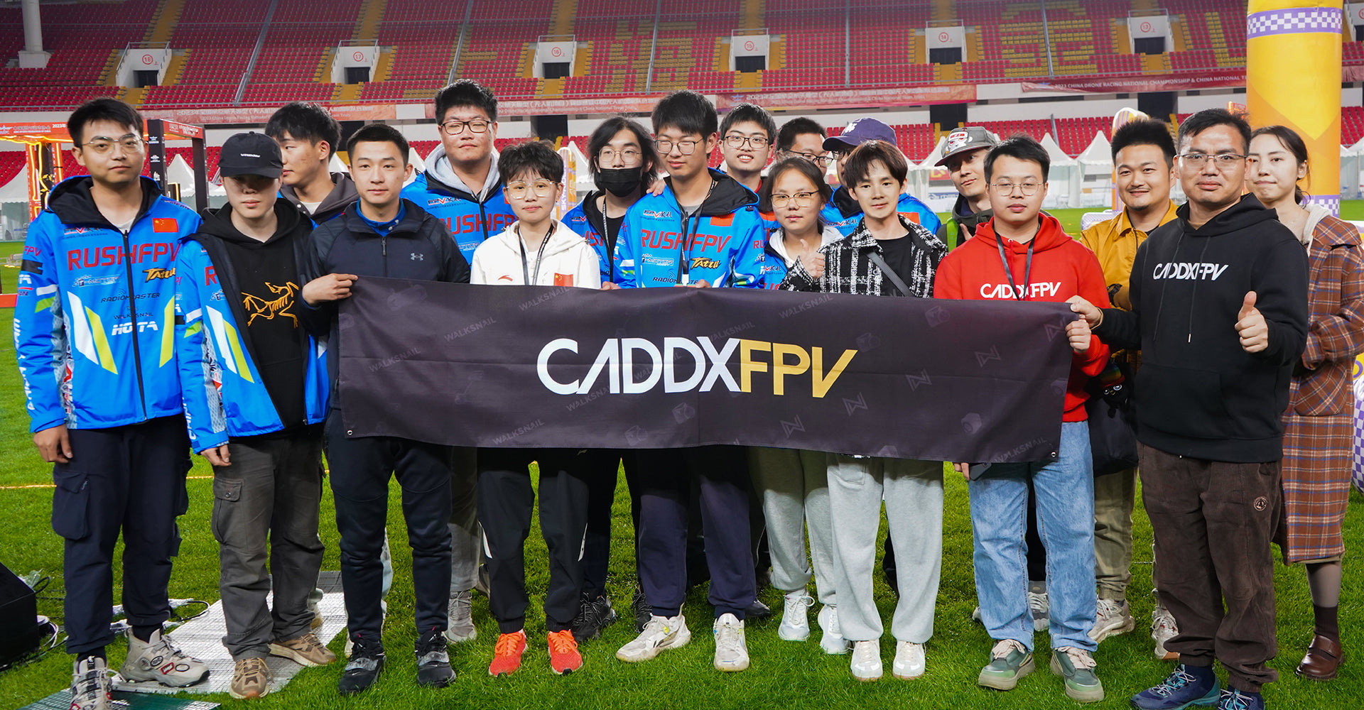 Caddx 将 FPV 高清竞赛推向新高度-中国无人机选拔赛。