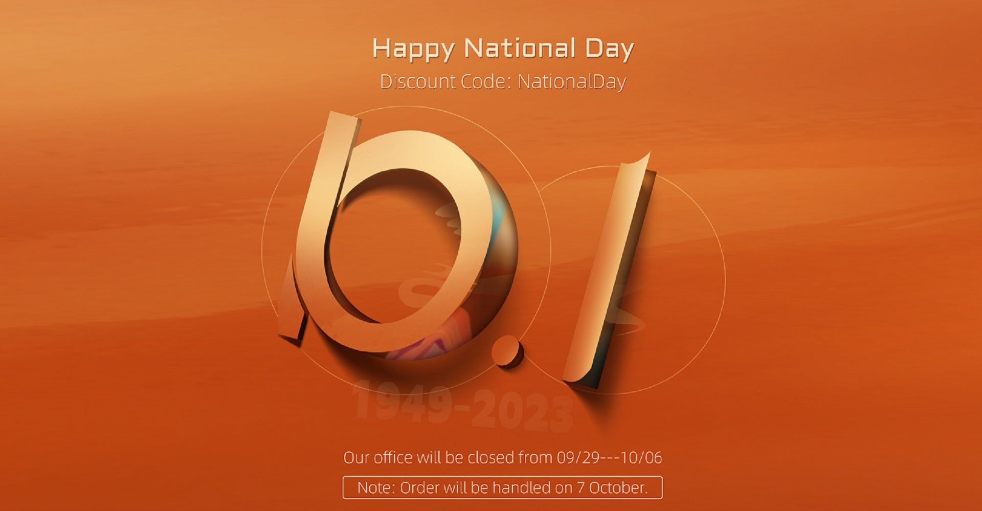 Happy Mid-autumn festival and Chinese National Day!