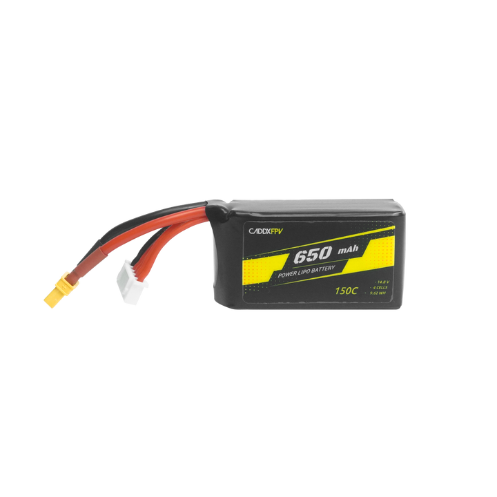 CADDXFPV DOGCOM 650mAh 4S 14.8V 150C FPV 锂电池