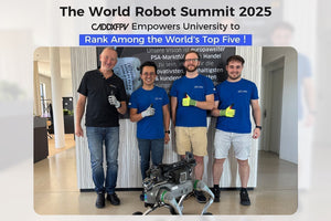 Sponsored by CADDX Digital Transmission Technology: Warm congratulations to the Austrian university team for securing fifth place!