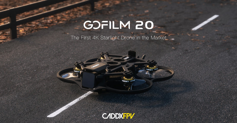 The First 4K Starlight Drone in the Market - Gofilm 20