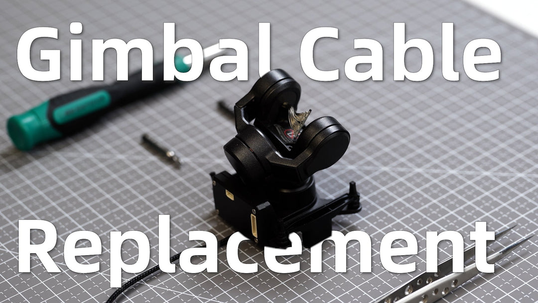 CADDX GM3 Gimbal Coaxial Cable Replacement Guide