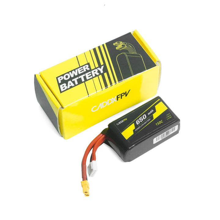 CADDXFPV DOGCOM 650mAh 4S 14.8V 150C FPV 锂电池