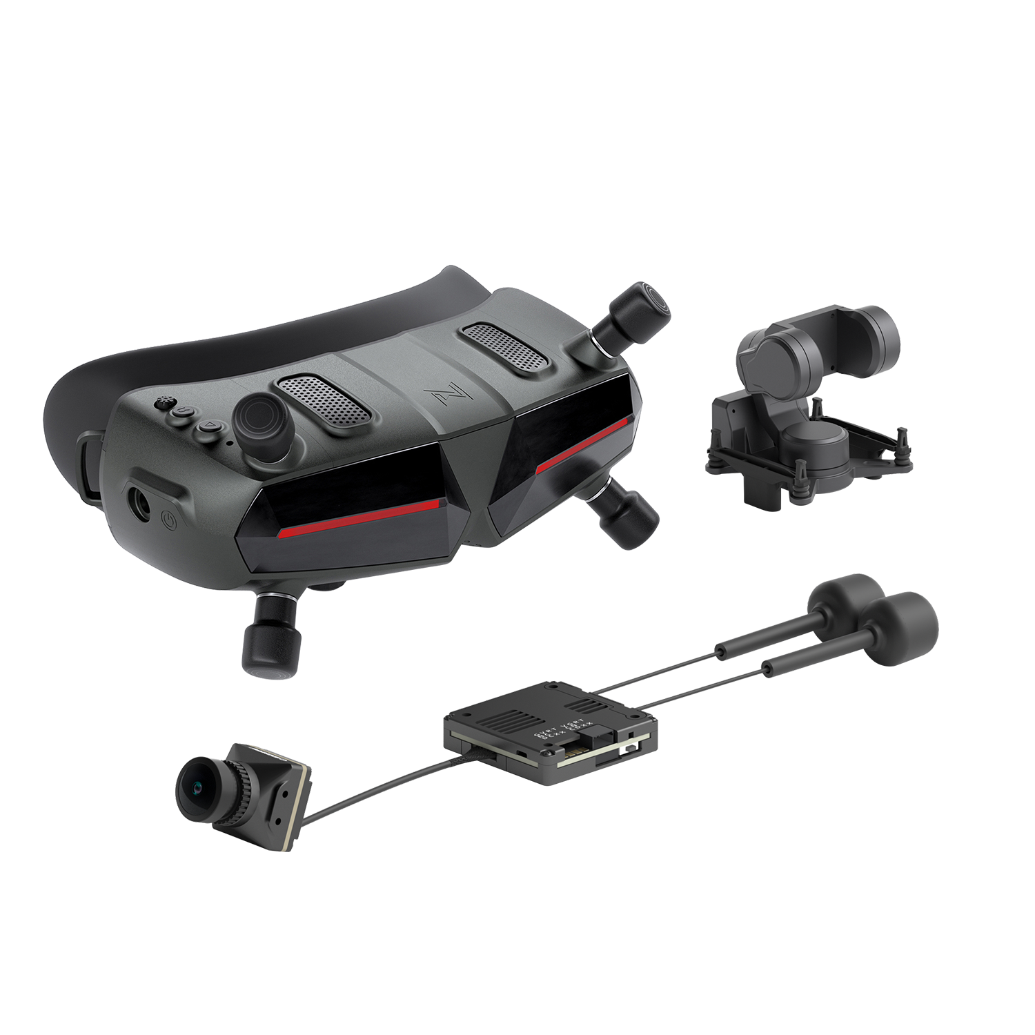 Walksnail Avatar HD Goggles X with Pro Kit (dual) and GM3