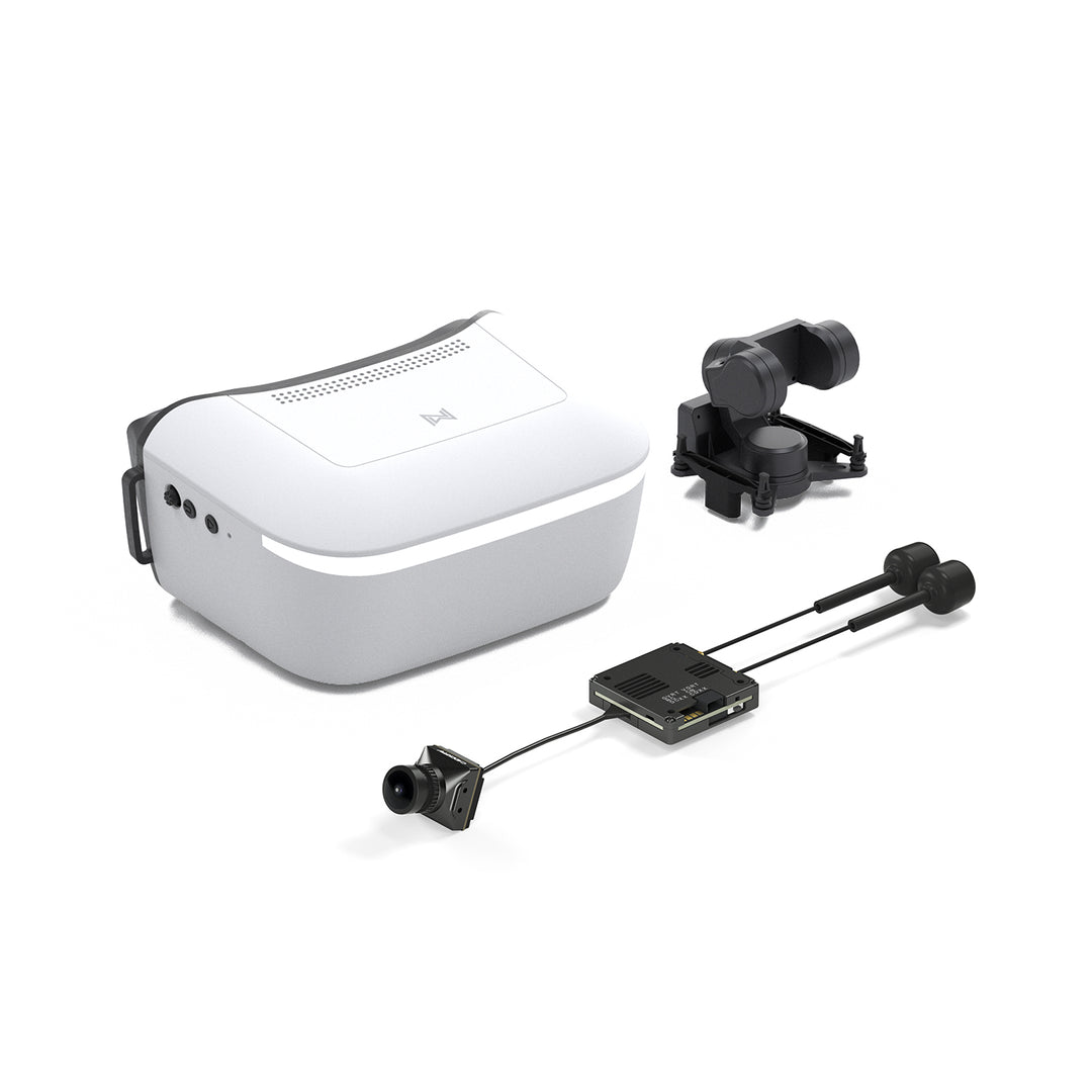 Walksnail Avatar HD Goggles L with GM3 and Pro Kit (Dual Antennas Version)