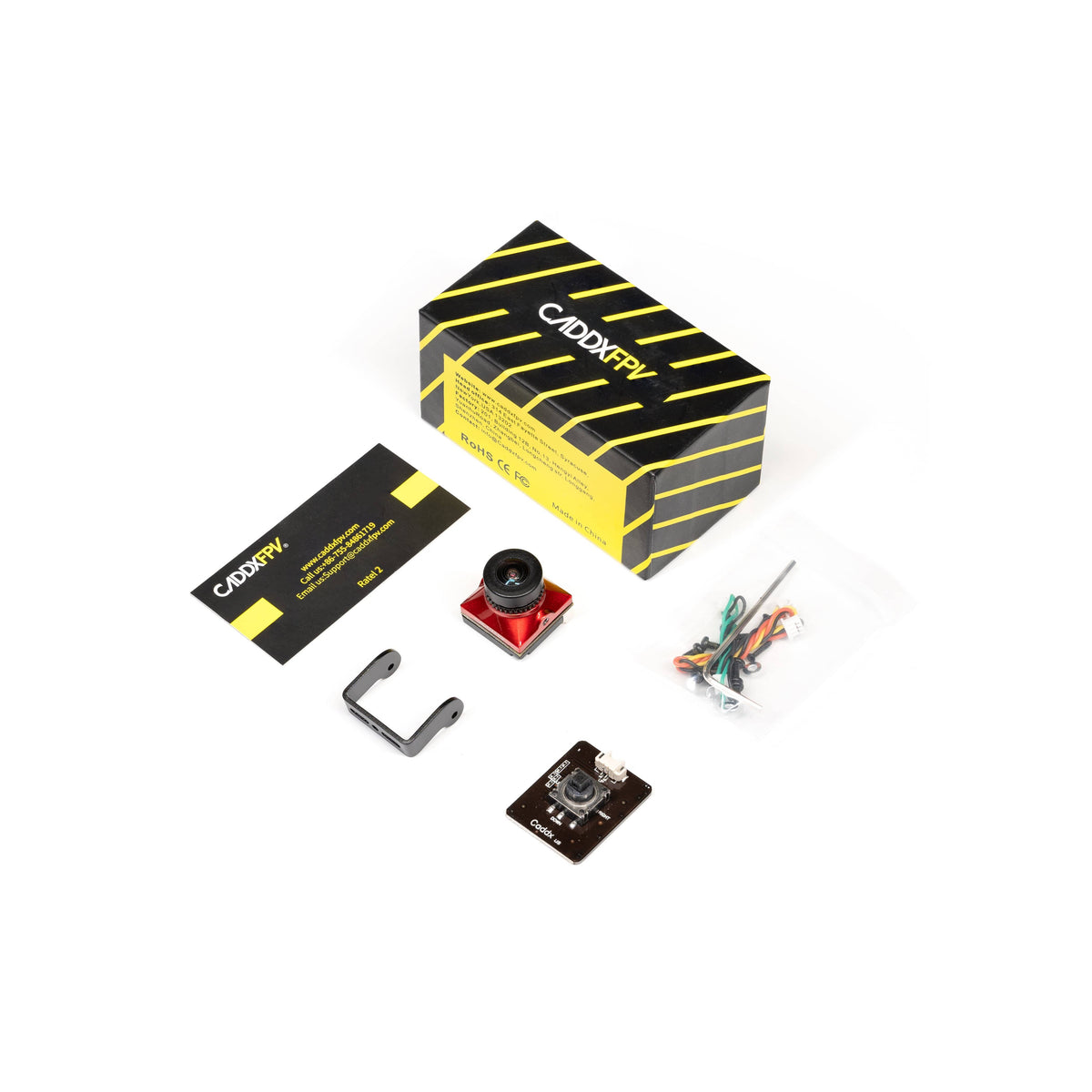 CADDXFPV Ratel 2 Analog FPV Camera | Freestyle FPV Camera | Low latency